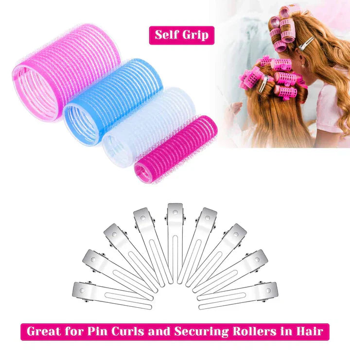Simple Heatless Curler Set for Loose Waves