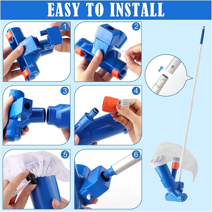Effortless Pool Cleaner - Automatic Pool Vacuum