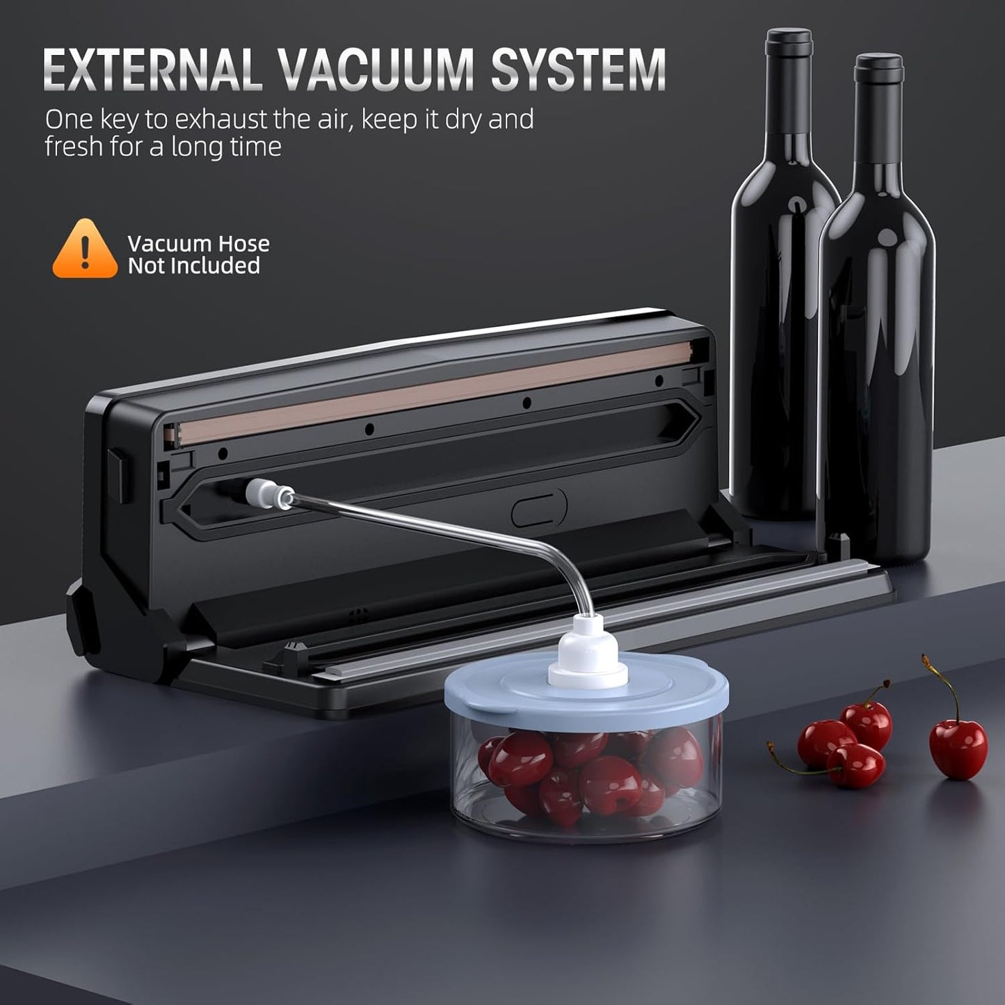 Automatic Food Vacuum Sealer with Cutter