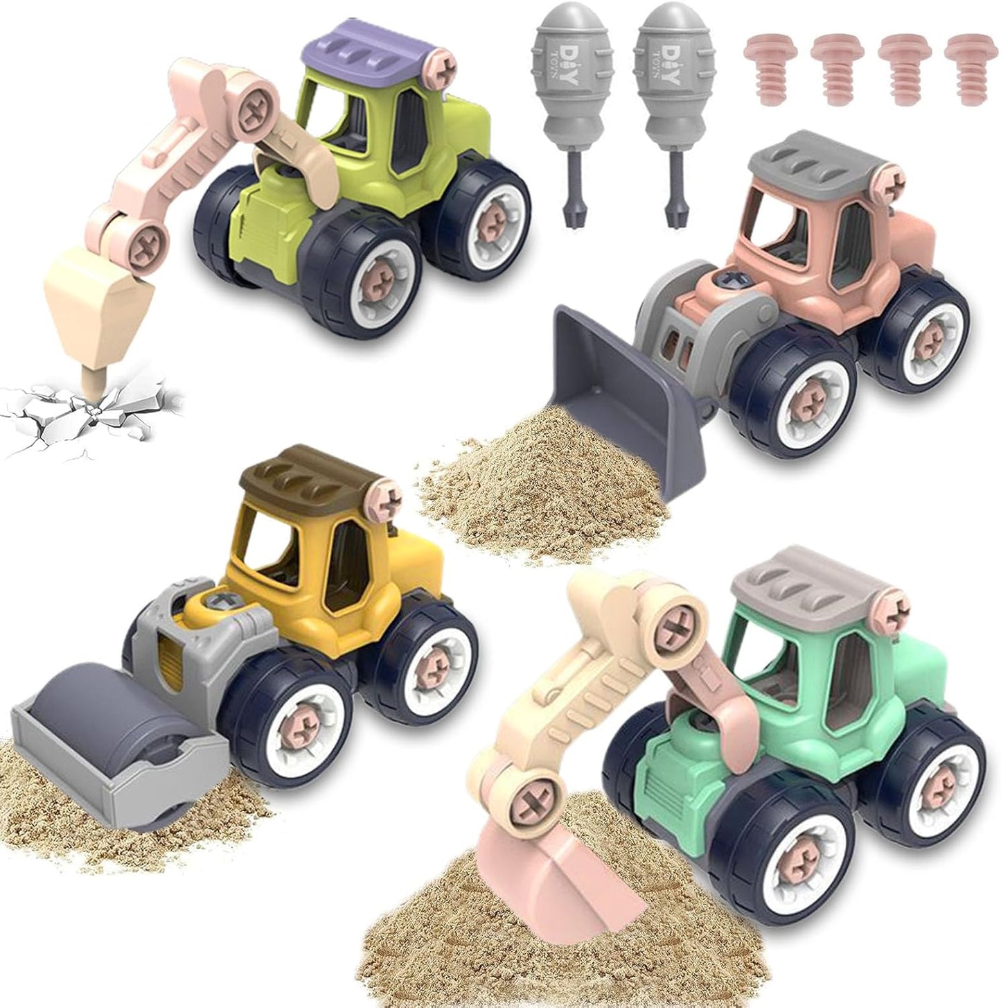 Ultimate Construction Vehicle Playset - Luxicro
