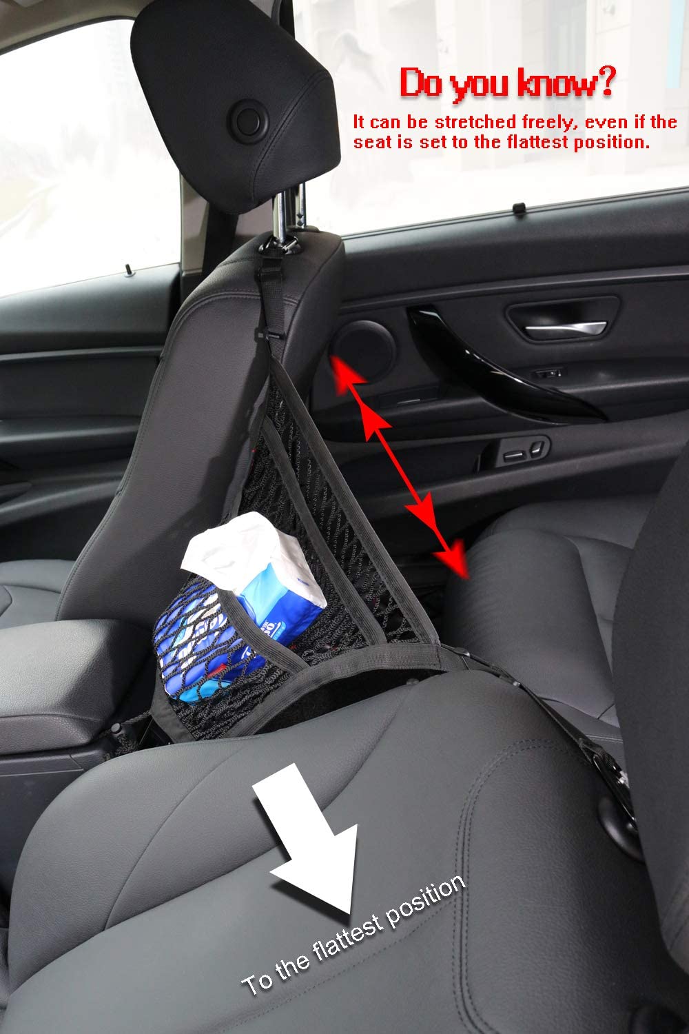 Durable Auto Trunk Storage Net Organizer