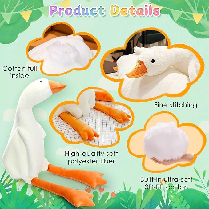 Soft Cute Quacking Duck Stuffed Toy