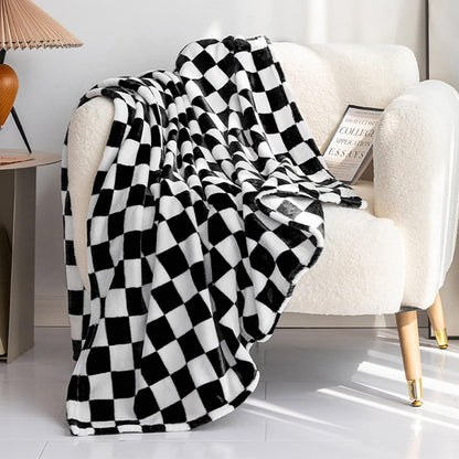 Plush Warm Fuzzy Throw Blanket