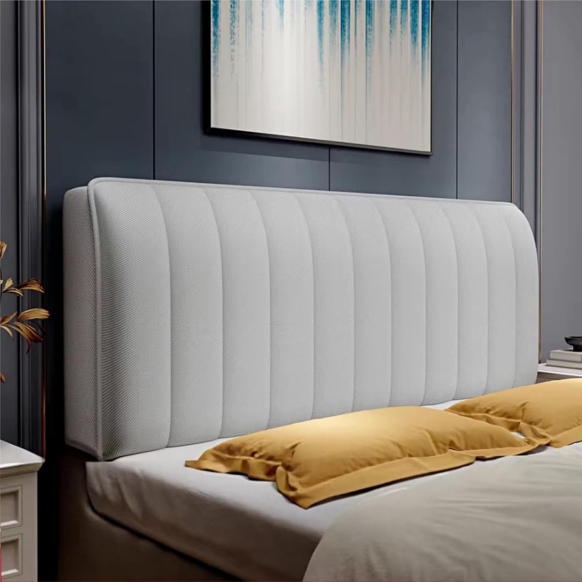 Strong Wooden Bed Headboard