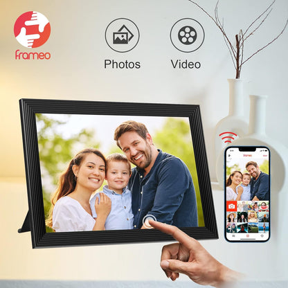 Clear Digital Picture Frame with Video and Motion Sensor