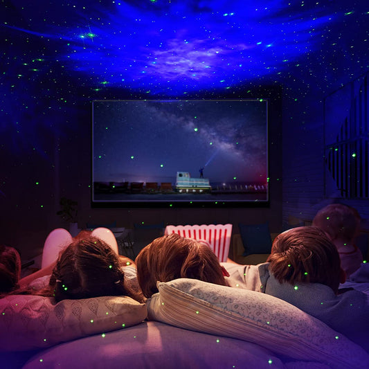 Cosmic Star Projector with Remote and 8 Color Effects - Luxicro