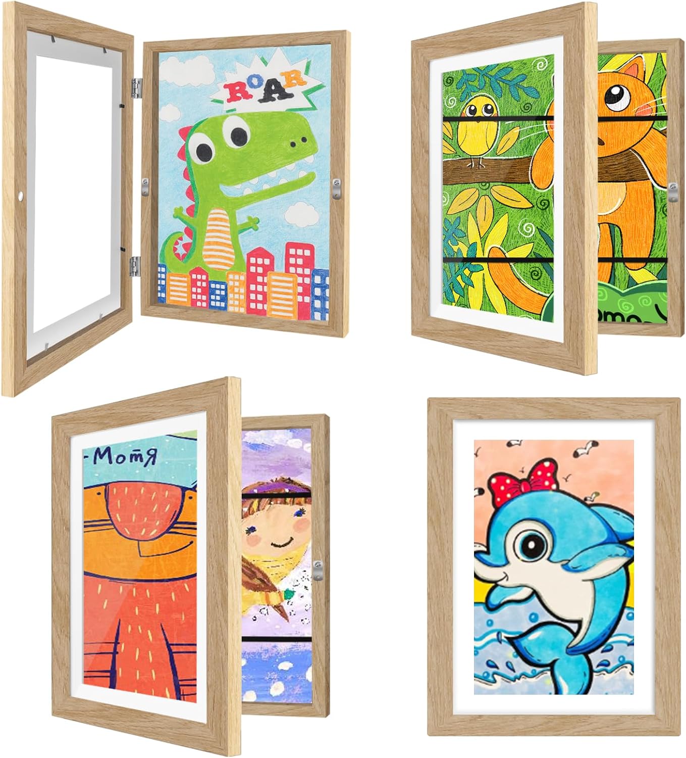 Fun Children's Refrigerator Photo Frame