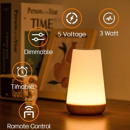 Bright Adjustable Table Night Light Lamp