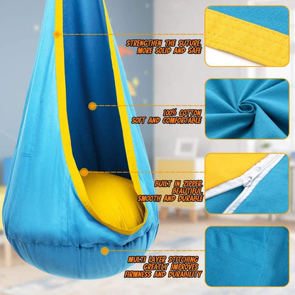 Comfy Hanging Chair for Indoor Outdoor Use