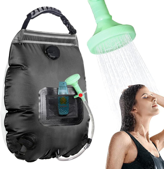 Compact Solar Powered Shower Kit - Luxicro