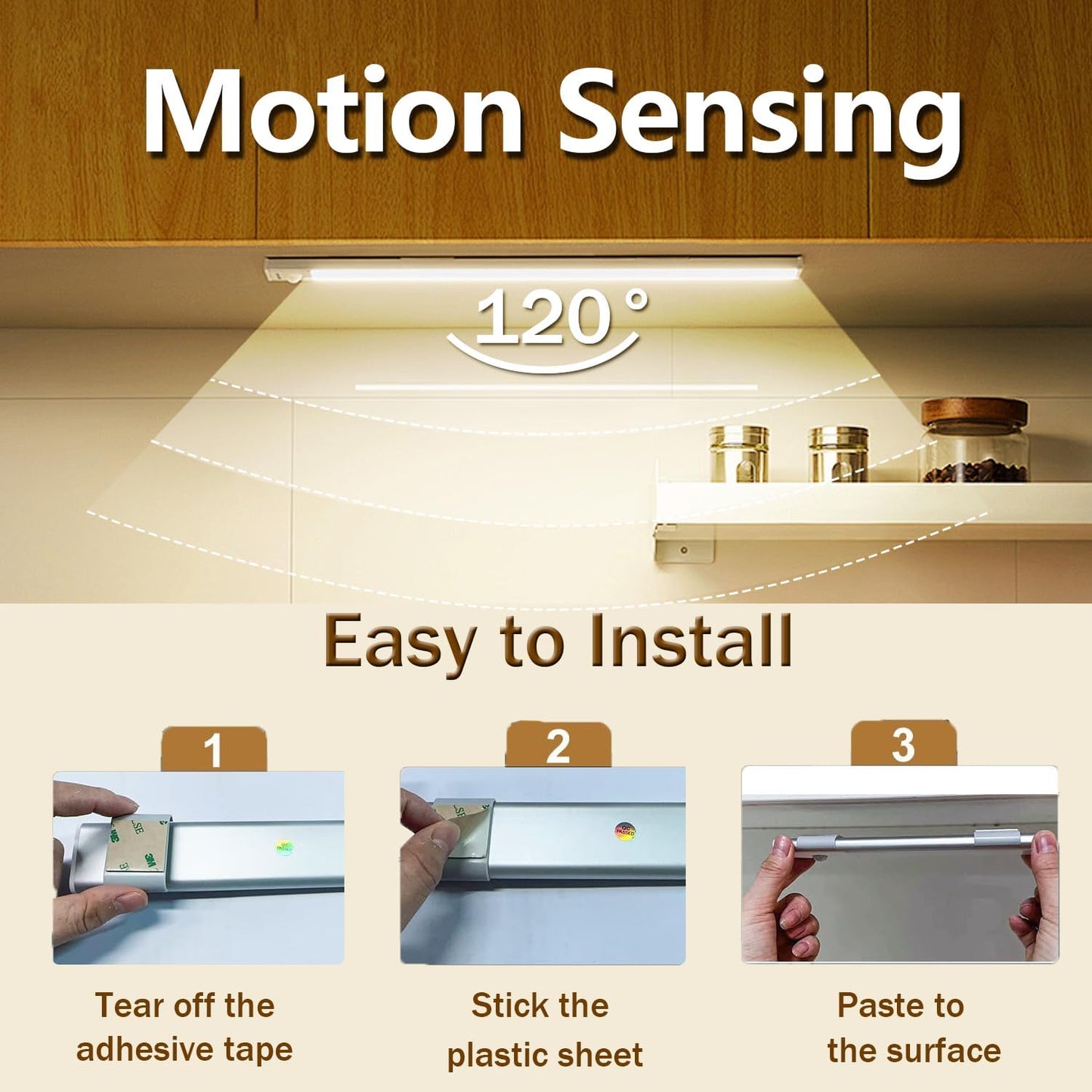 Bright Automatic LED Kitchen Light