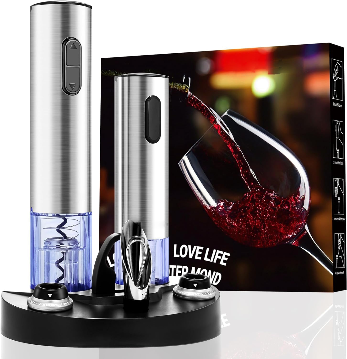 Easy Electric Wine Cork Remover - Luxicro