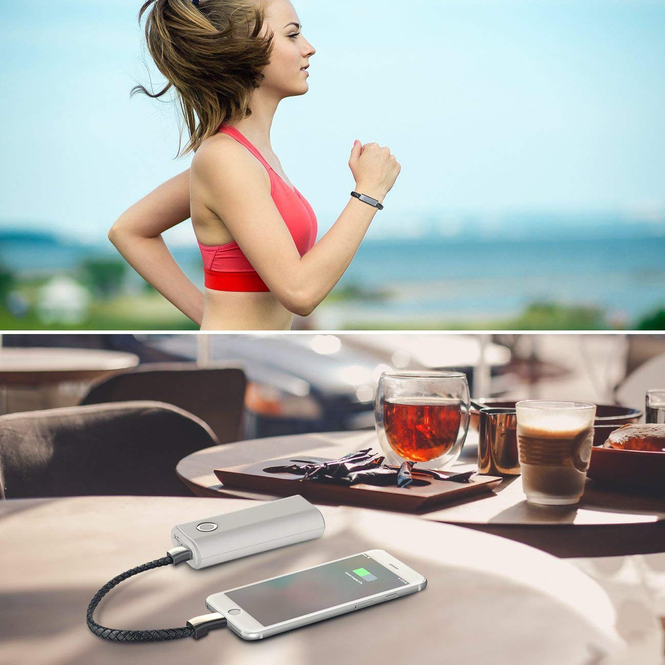 Fast Charge Sports Wristband USB Cable