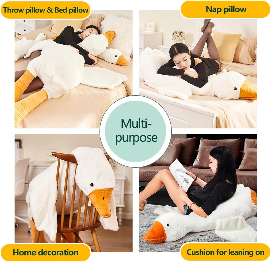 Big Hug Giant Plush Toy Goose