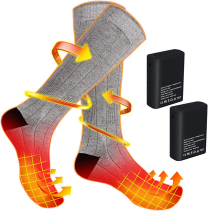Warm Thermal Insulated Rechargeable Socks For Men Women - Luxicro