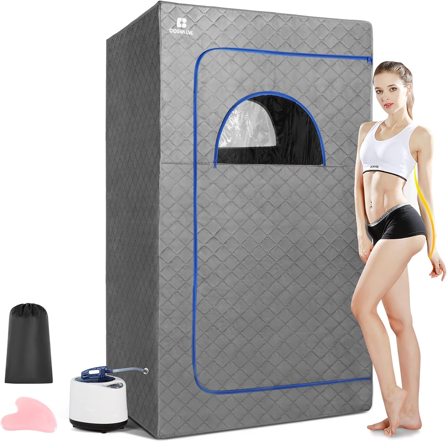 Compact Portable Steam Sauna Spa Kit - Luxicro