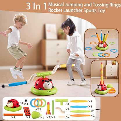 Exciting Multi-Game Ring Toss Set