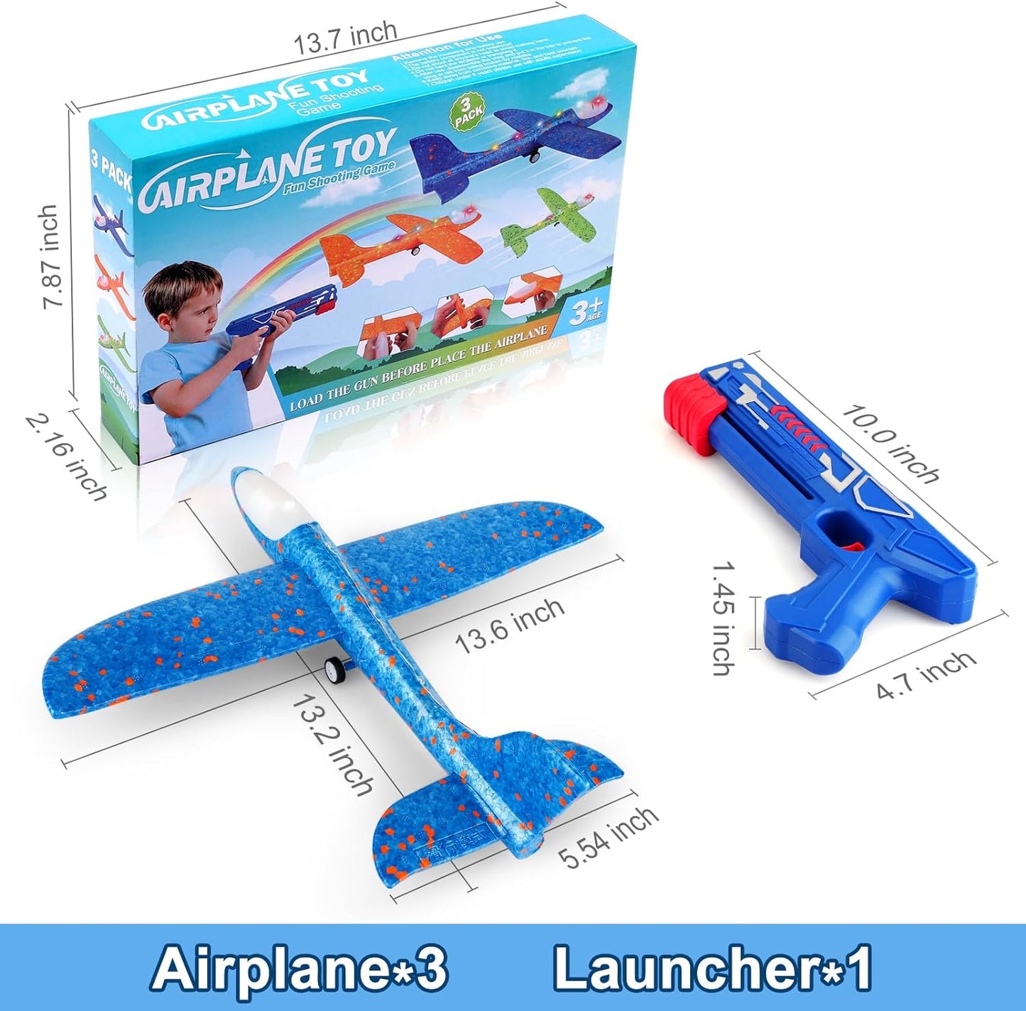 Exciting Remote Control Airplane Toy Set