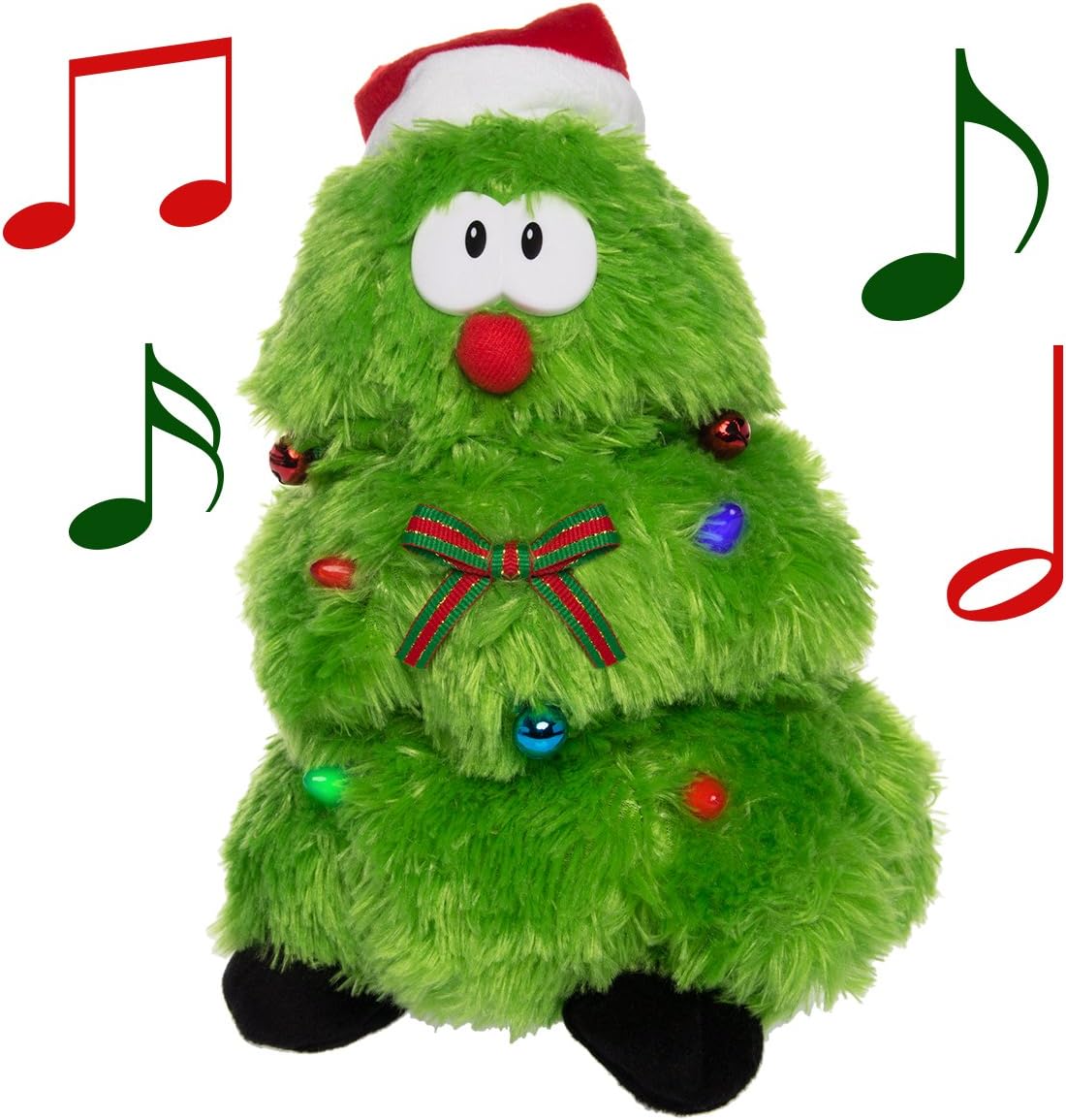 Colorful Singing Animated Holiday Tree