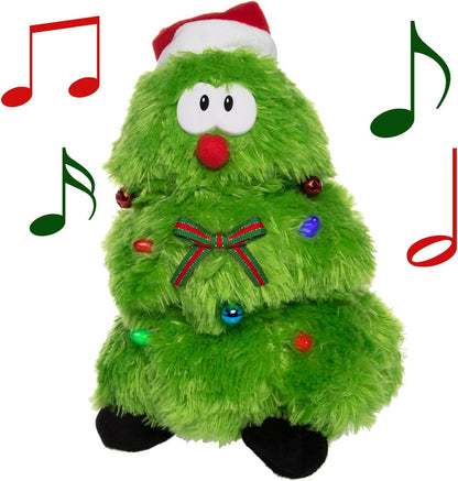 Colorful Singing Animated Holiday Tree