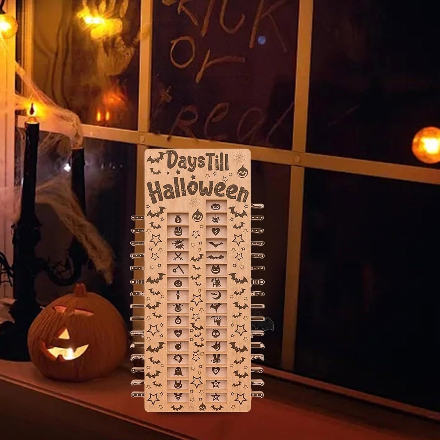 Haunted House Christmas Countdown Calendar