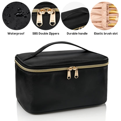 Compact Travel Cosmetics Organizer Box