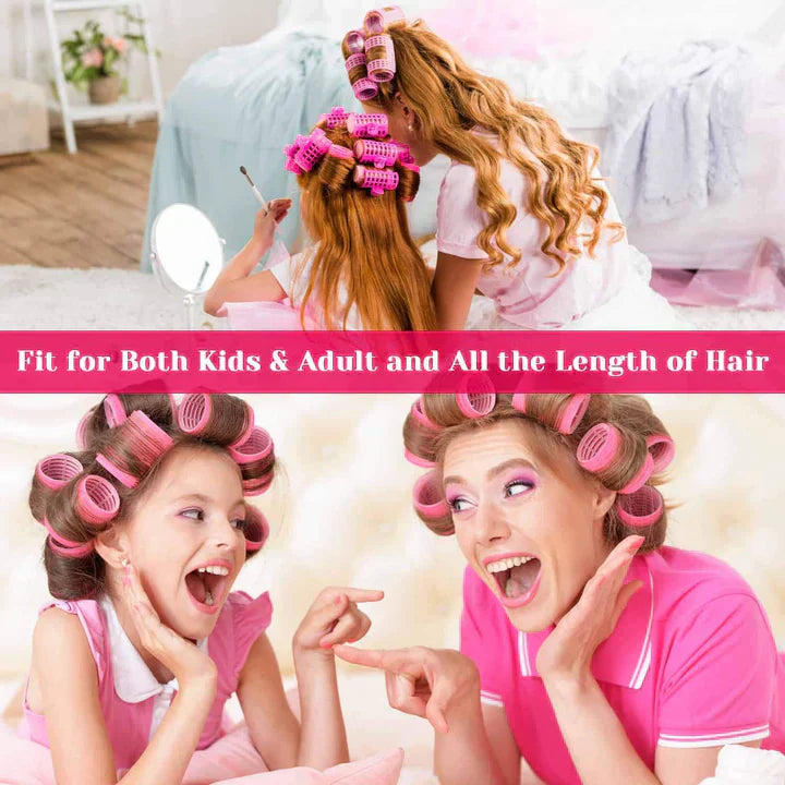 Simple Heatless Curler Set for Loose Waves