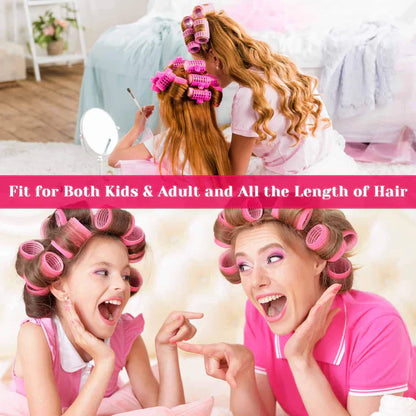 Simple Heatless Curler Set for Loose Waves
