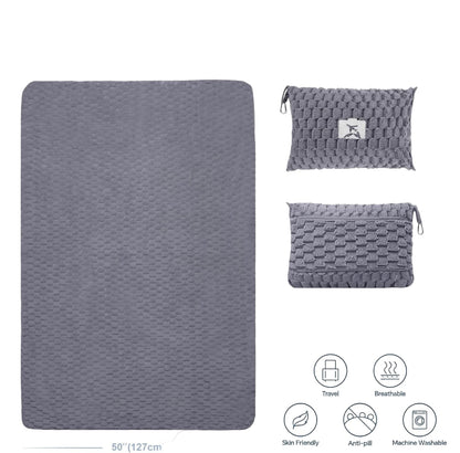 Cozy Portable Travel Blanket Set