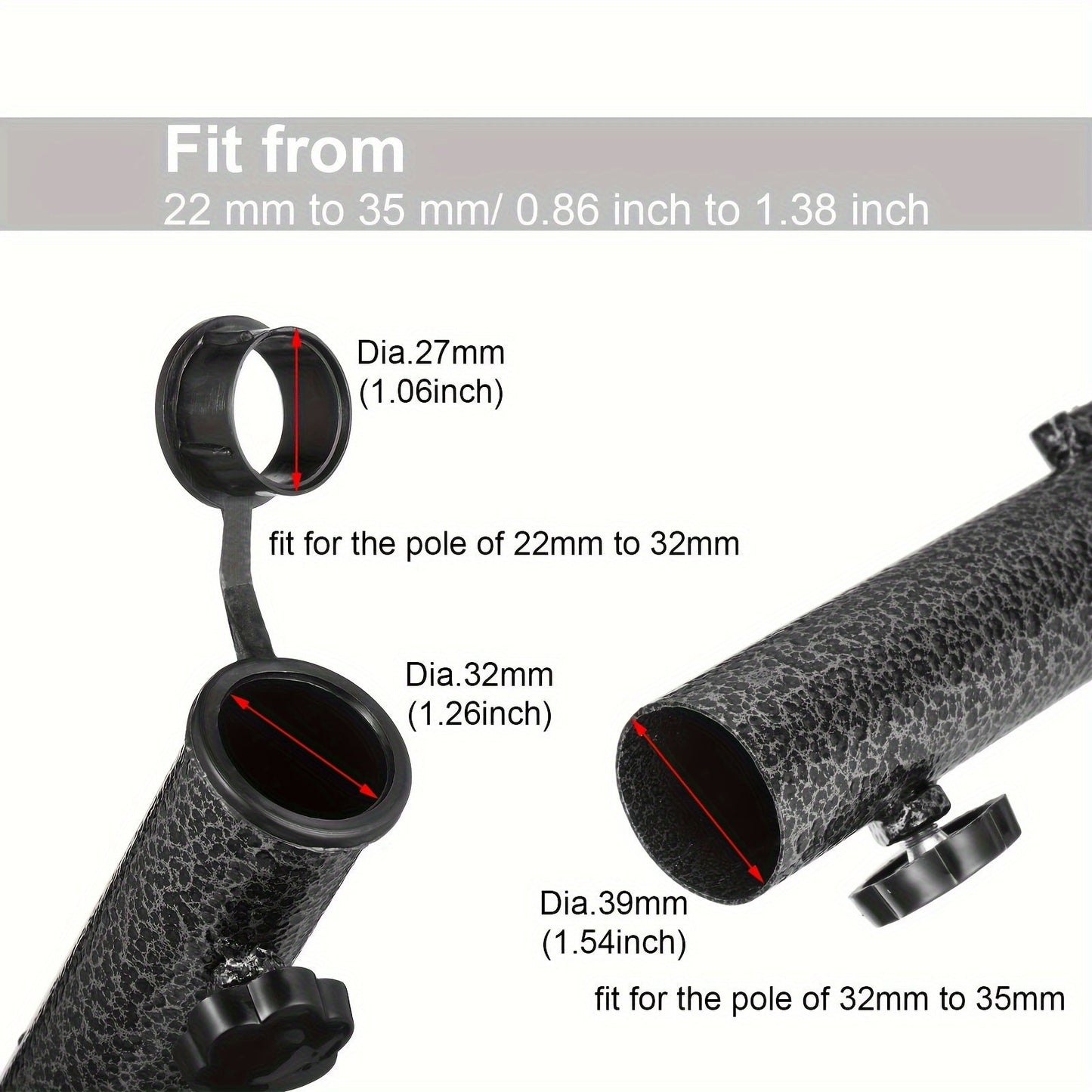 Space Saving Umbrella Stand with Grip Base
