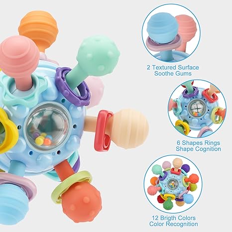 Gentle Teething Toys for Babies Relief