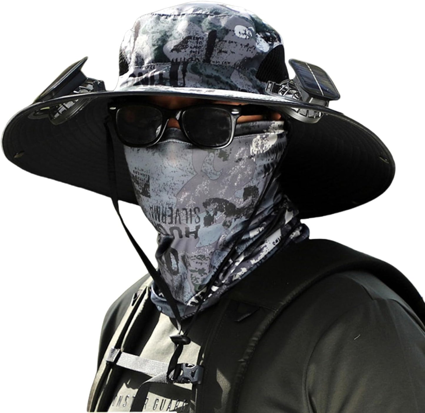 Breathable Outdoor Sun Hat with Cooling Fan