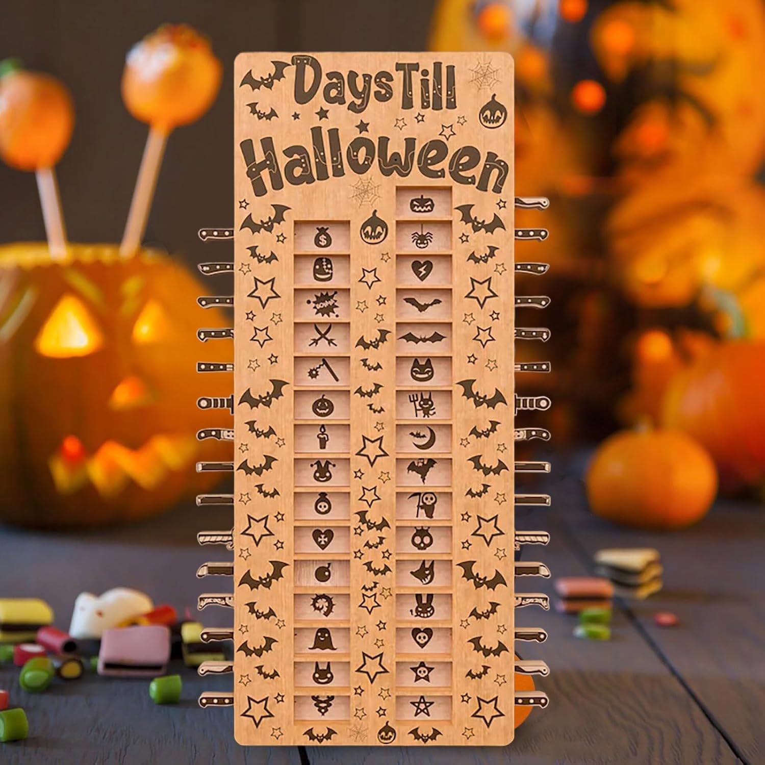 Haunted House Christmas Countdown Calendar - Luxicro