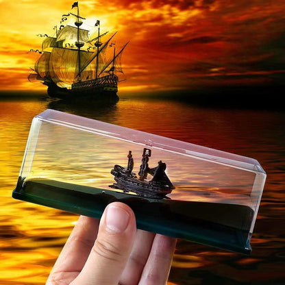 Sturdy Wooden Model Boat