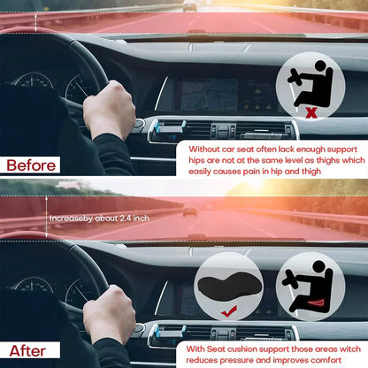 Ergonomic Car Seat Cushion for Adults