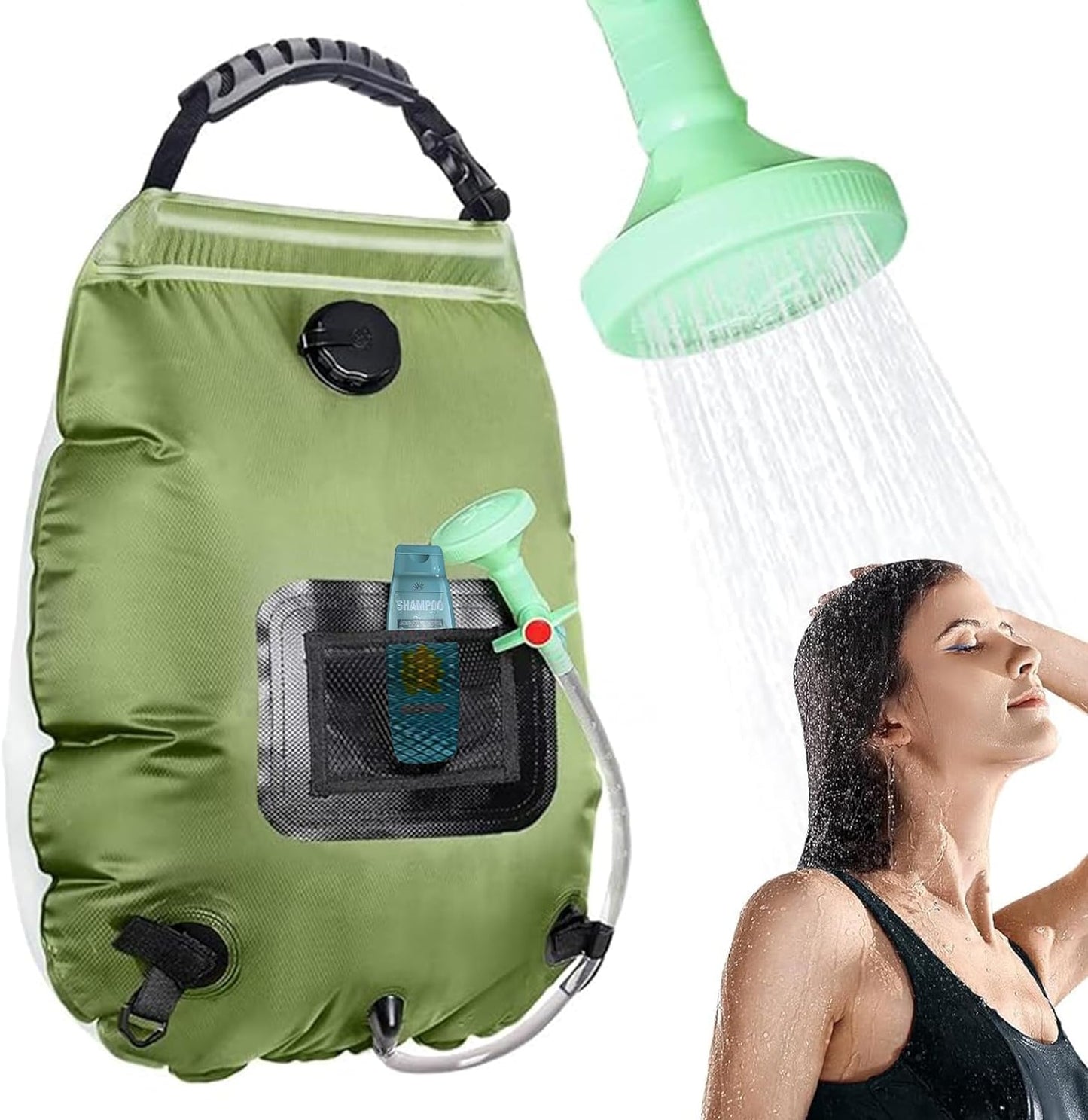 Compact Outdoor Solar Shower Kit