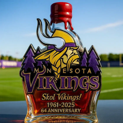 NFL Vikings Collectible Whiskey Decanter