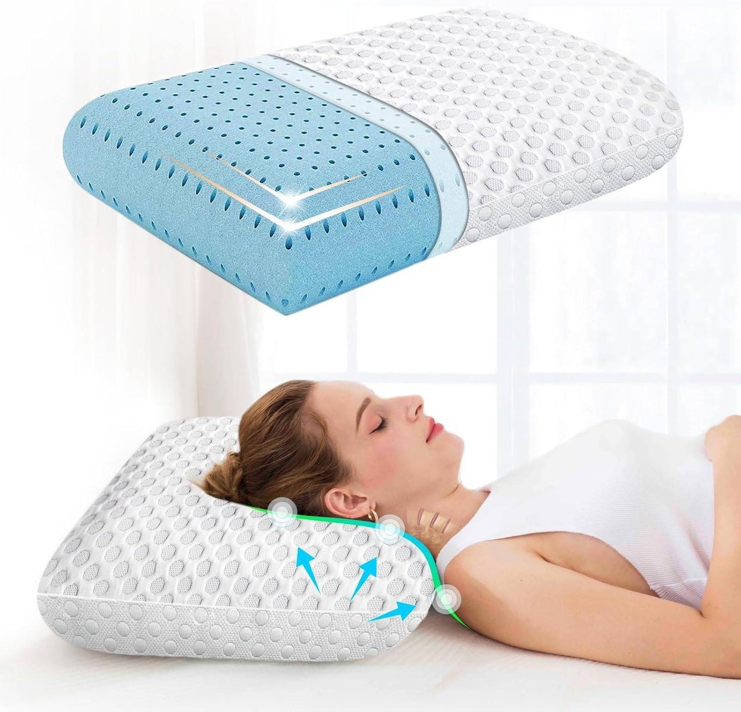 Chill Gel Neck Pillow - Luxicro