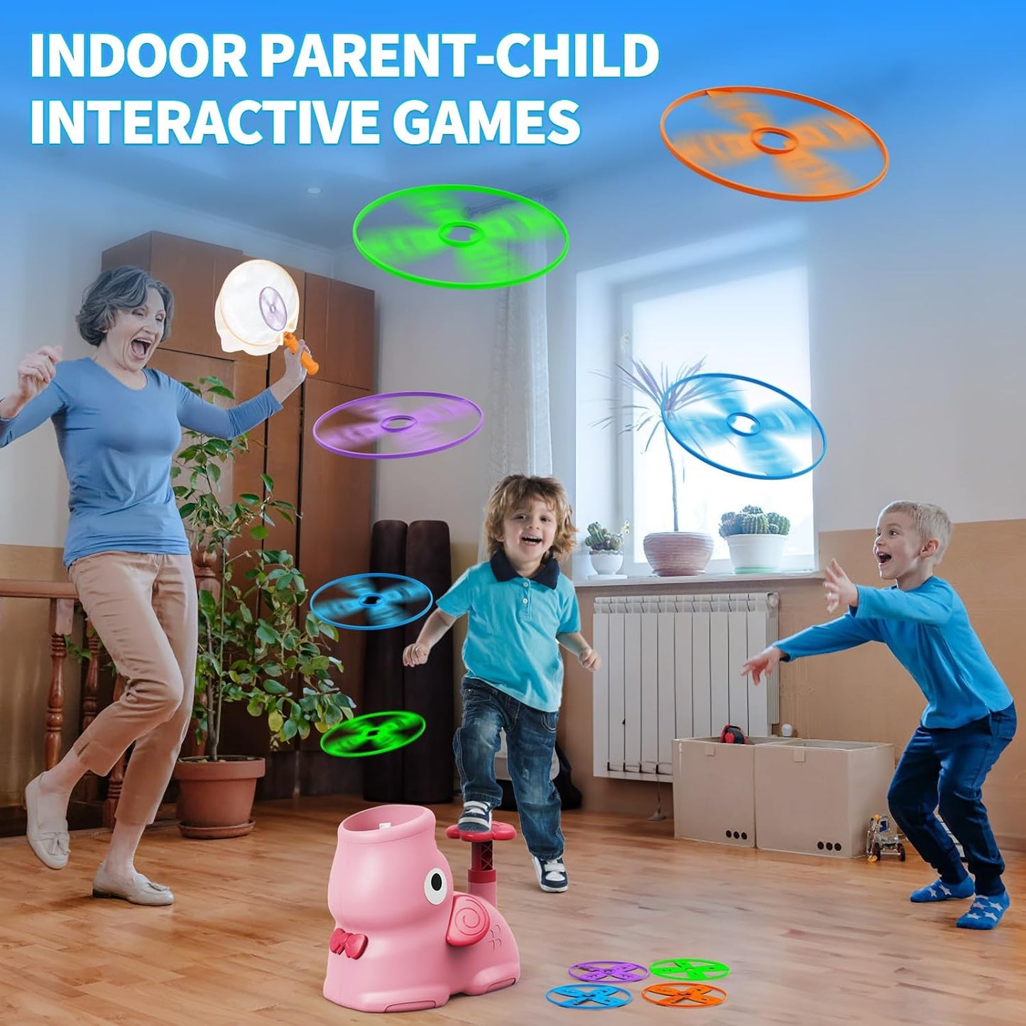 Fun Outdoor Frisbee Thrower Kit