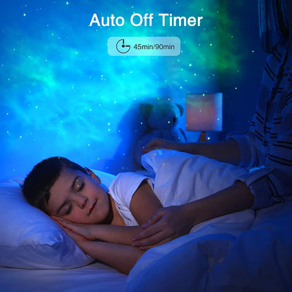 Cosmic Star Projector with Remote and 8 Color Effects