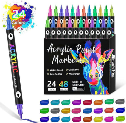 Colorful Fine Tip Paint Pens