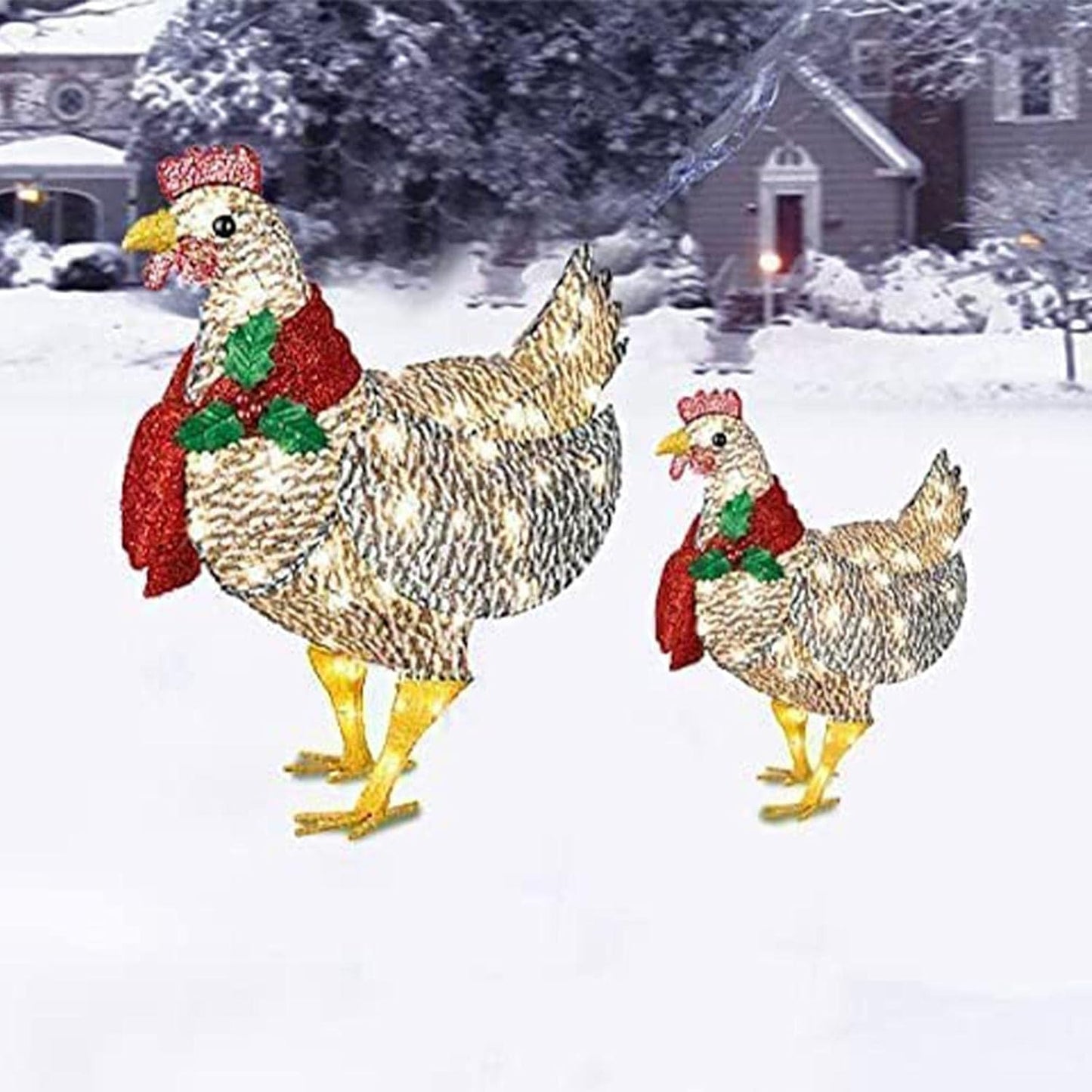 Colorful LED Holiday Chicken String Light