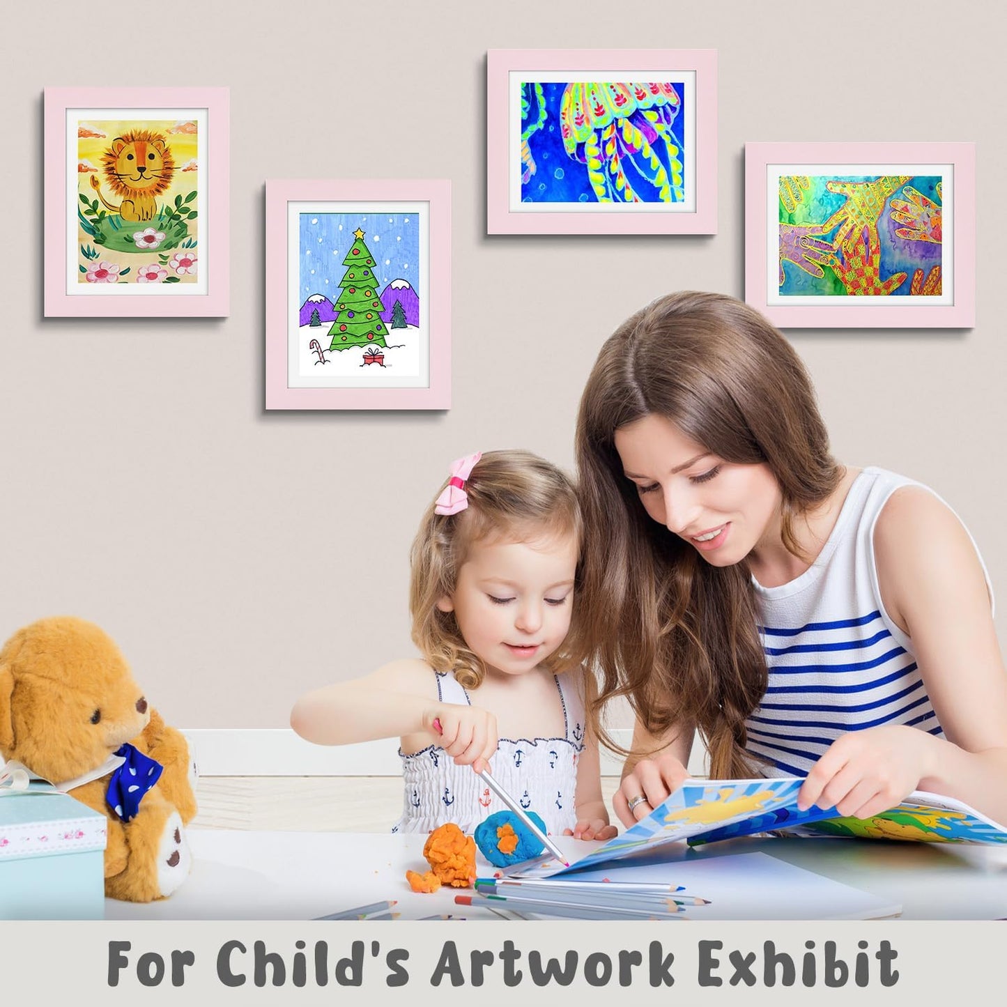 Fun Children's Refrigerator Photo Frame
