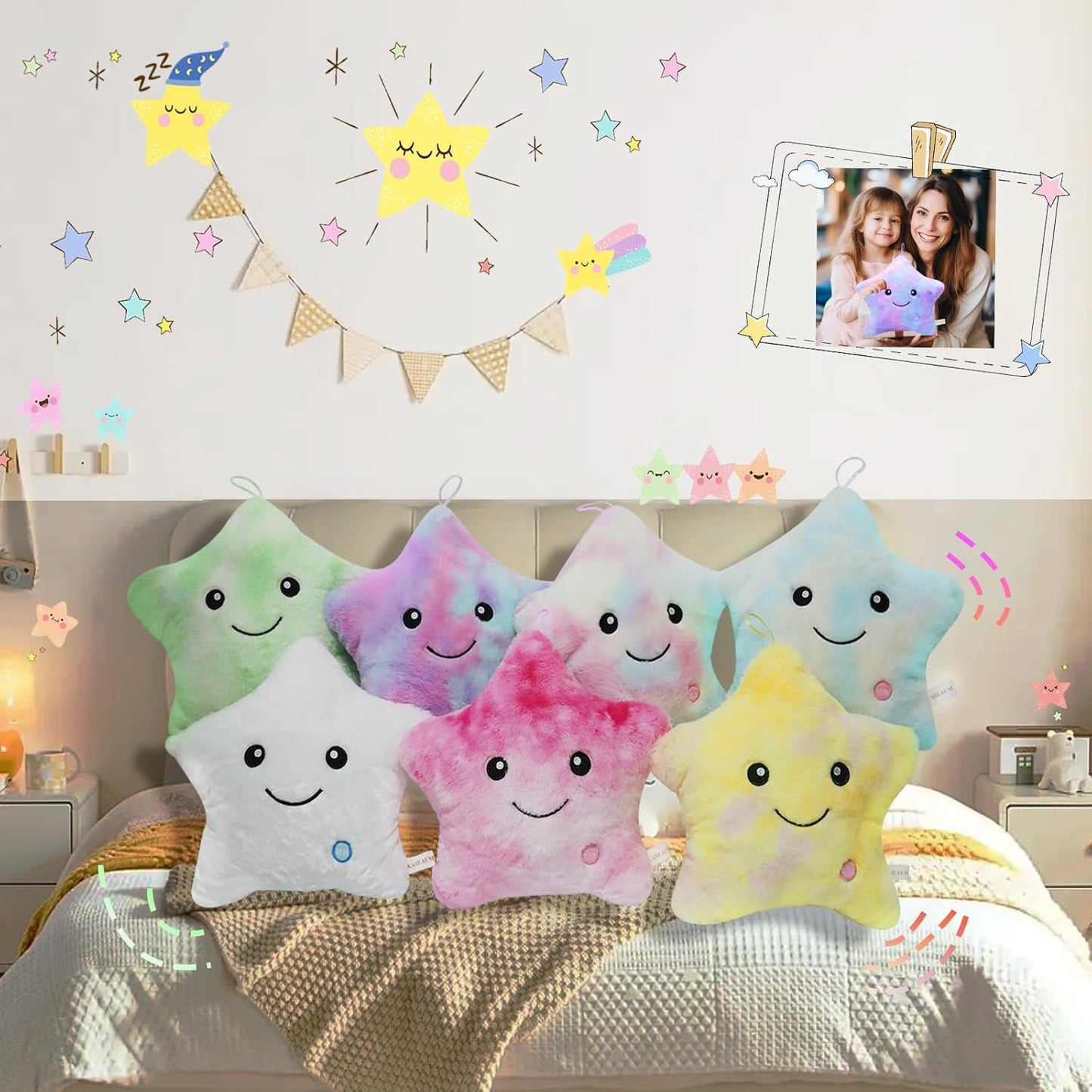 Fun Kids LED Cushion Pillow - Luxicro