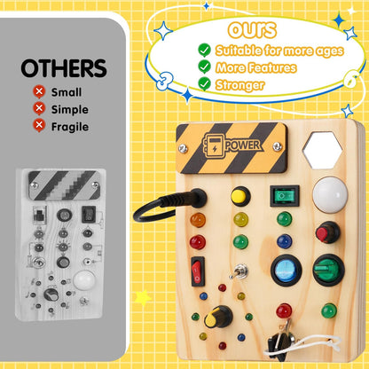 Bright Interactive Wooden Educational Board