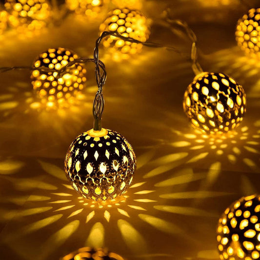 Bright Garden Solar String Lanterns - Luxicro