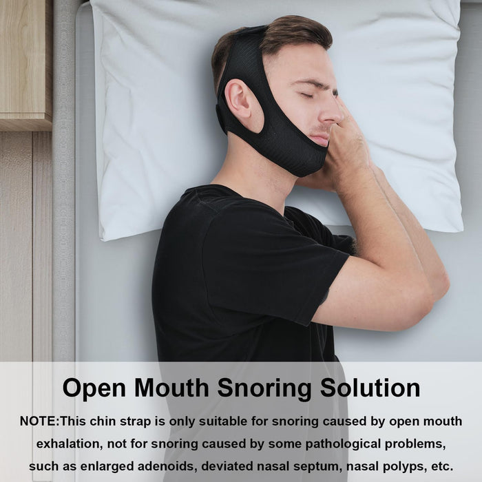 Comfortable Anti Snore Chin Strap