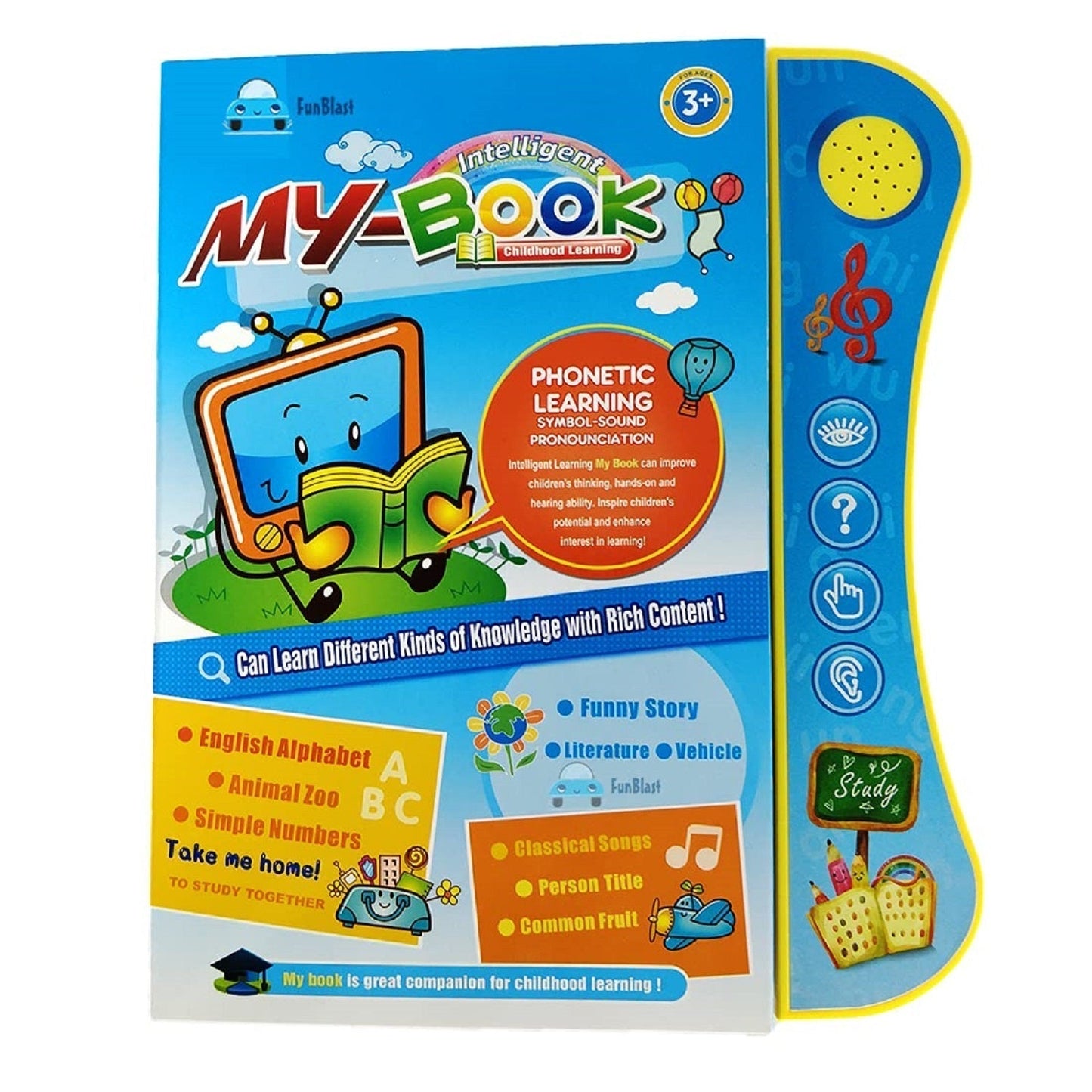 Interactive Sound Educational Book with Pen - Luxicro