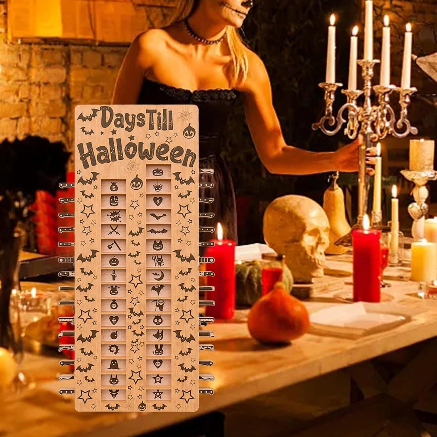 Haunted House Christmas Countdown Calendar