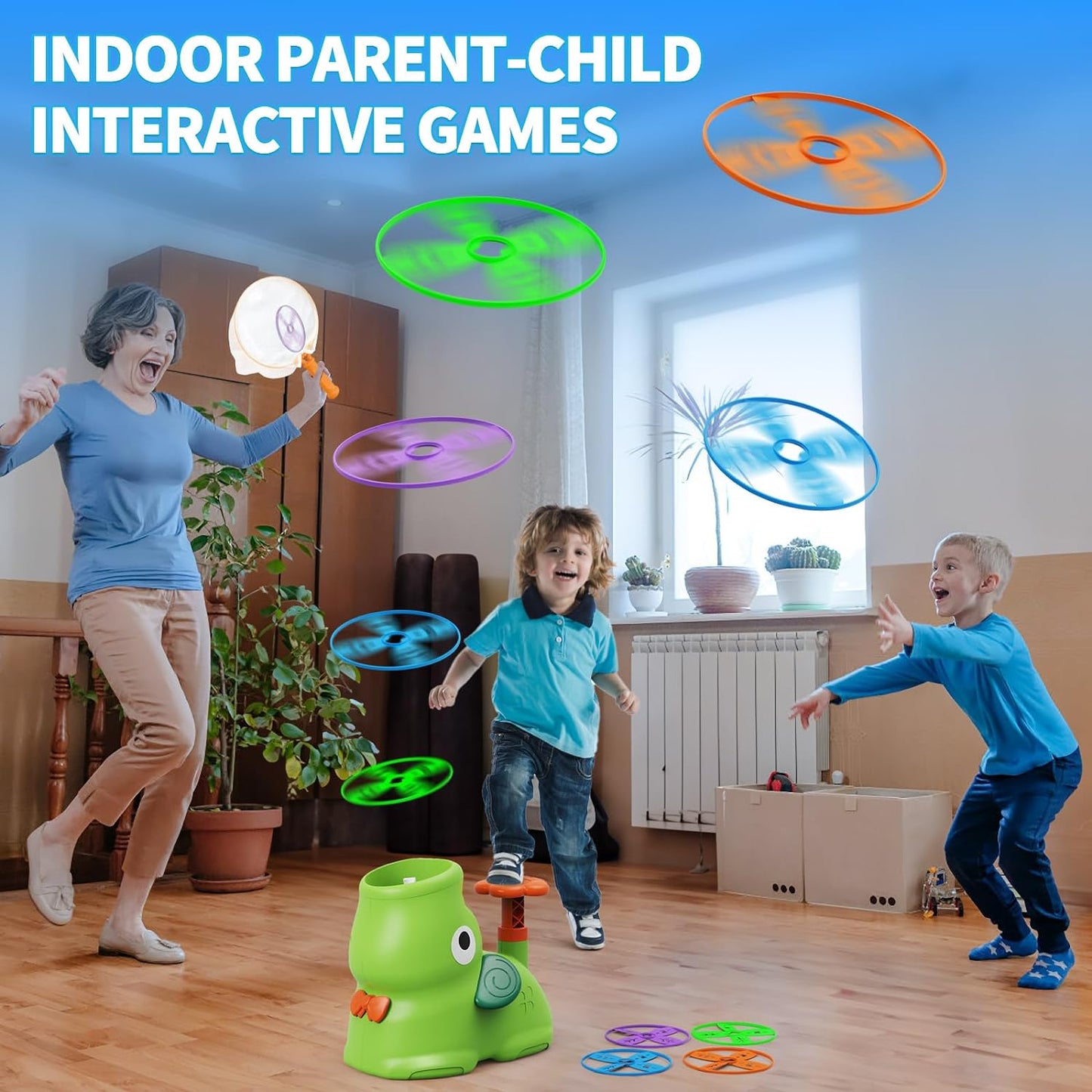 Fun Outdoor Frisbee Thrower Kit